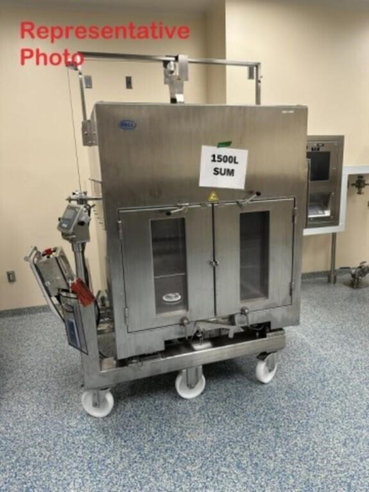 Image of Unused Pall 1500L LevMixer Single-Use Mixer